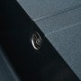 Прямокутна мийка з крилом Platinum Aria 58 на 50 см у кольорі "матовий Антрацит"
