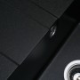 Врізна кухонна мийка з сушаркою Platinum Aria 5851 Чорний Gold матовий