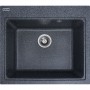 Мийка кухонна у вигляді чаші без сушарки Platinum 5852 Vesta в кольорі Графіт