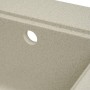 Кухонна кухонна раковина з глибокою чашею Platinum 5852 Vesta Топаз