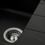 Раковина кухонна чорна 78 см врізного типу Platinum 7850 Verona Чорний Металік