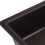 Раковина коричневого кольору для кухонної стільниці Platinum 7850 Verona Шоколад