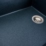 Мийка композитна для кухні Platinum 8650 Diamond Антрацит врізного монтажу