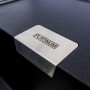 Раковина гранітна для кухні Platinum 8650 Diamond Чорний металік матовий 86х50 см