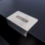 Мийка 86 см гранітна кухонна Platinum 8650 Diamond Чорний матовий з великою чашею