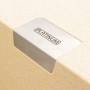 Мийка врізного типу для кухні Platinum 8650 Diamond Пісок розміром 86 на 50 см