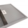 Врізна раковина 86 см для кухні Platinum 8650 Diamond Сірий мусон з великою чашею