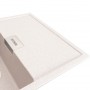 Кухонна мийка врізна 86 см із сушаркою Platinum 8650 Diamond Топаз матовий
