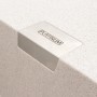 Кухонна мийка врізна 86 см із сушаркою Platinum 8650 Diamond Топаз матовий