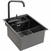 Platinum Handmade 40х50х22 (3,0/1,2) Hidden PVD Черный