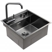 Platinum Handmade 50x50x22 (3,0/1,2) Hidden PVD Черный