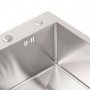 Мойка Handmade кухонная Platinum HSB 450x450/230 с толщиной стенки 1,0-3,0 мм 