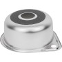 Мойка-капля из нержавейки для кухни Platinum 4843 Полировка 0,6 врезная