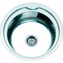 Platinum 510 Полировка 0,8 - круглая мойка нержавеющая 51 см для кухни 