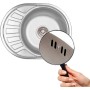 Platinum 5745 Микродекор 0,8 - стальная мойка врезного типа для кухонной столешницы