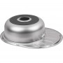 Platinum 5745 Полировка 0,6 - мойка из нержавейки овальной формы с зеркальной поверхностью
