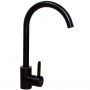 Смеситель для кухни черный Germece 3008A FH Matt Black