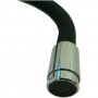 Гибкий латунный смеситель для кухни Germece CS 8519-2 черный