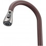 Смеситель кухонный Granado Campo Marron с выдвижным изливом и душ системой