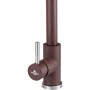 Смеситель кухонный Granado Campo Marron с выдвижным изливом и душ системой